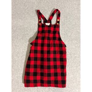 Max studio kids buffalo plaid dress